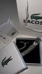 Lacoste bracelet with bag and box silver