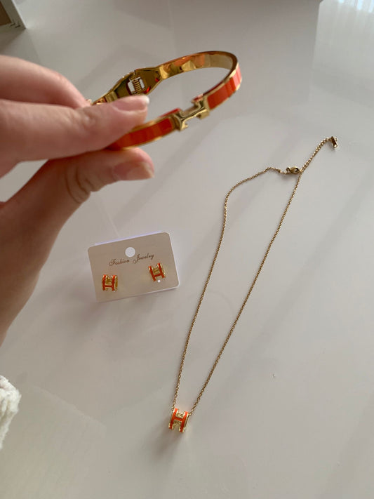 Orange H set